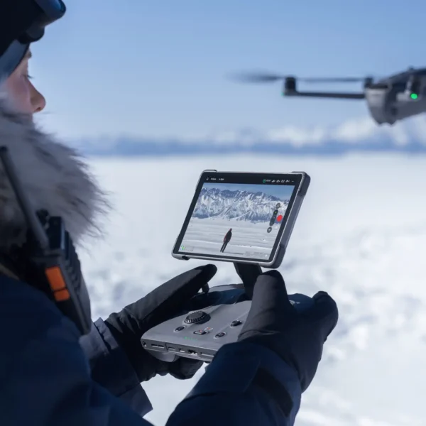 Home 61 DJI RC Pro 2 remote controller front view showing 7-inch Mini-LED screen