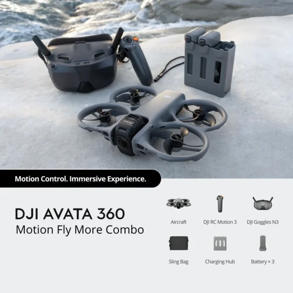 DJI Avata 360 Motion Fly More Combo 1