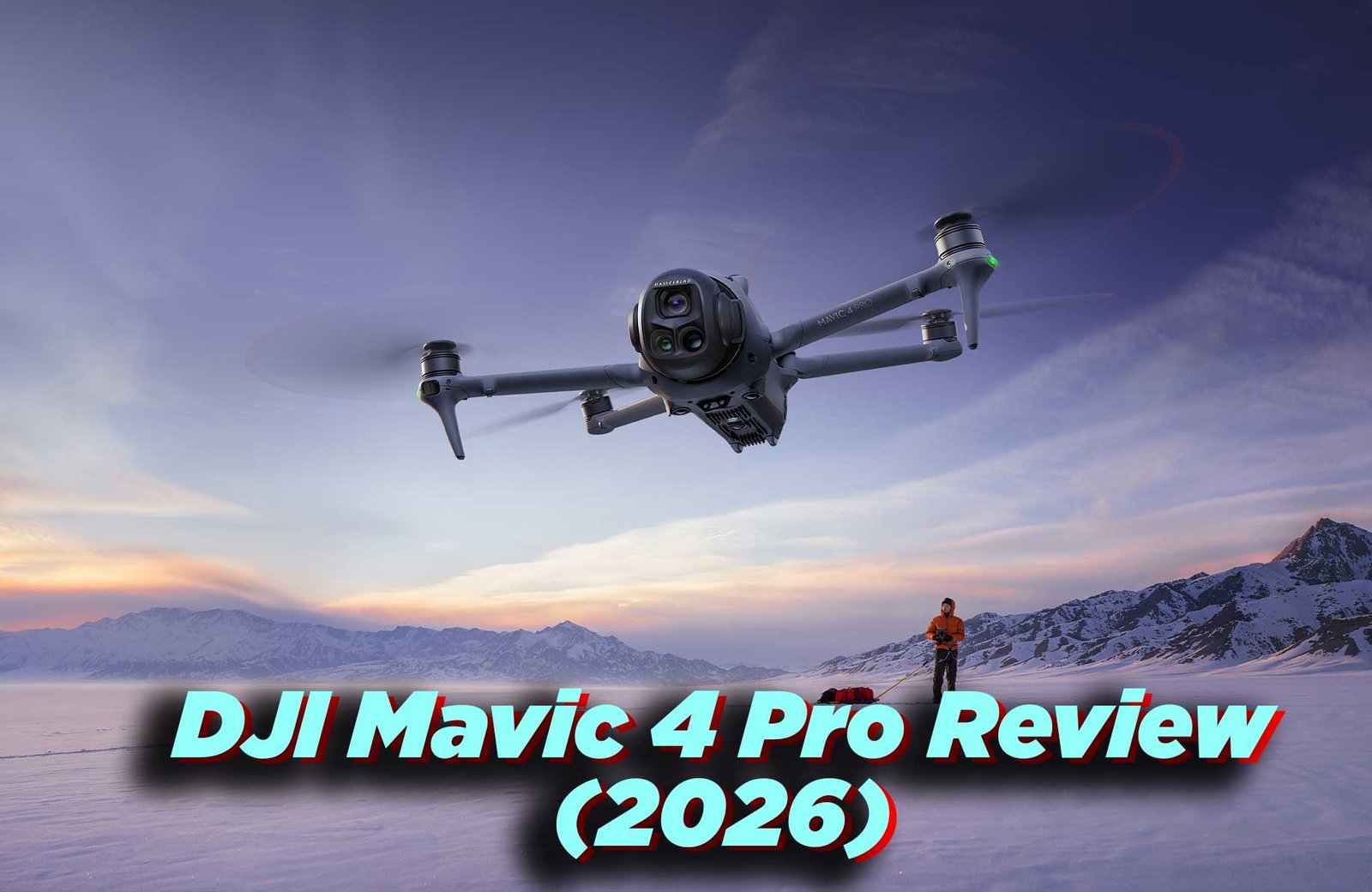 DJI Mavic 4 Pro review showing cinematic aerial photography