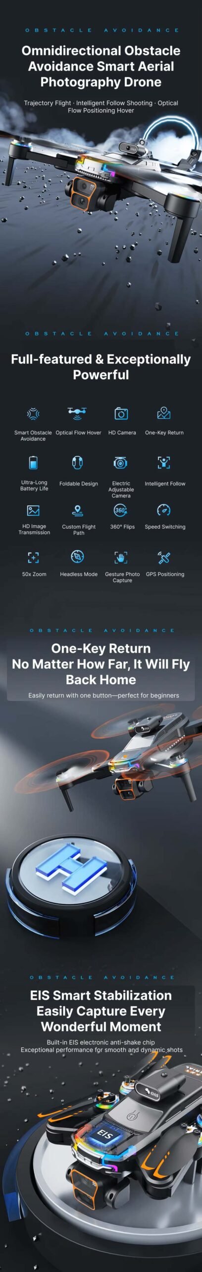 New JS39 Drone Aerial Photography Drone foldable drone desc. 1 1 scaled