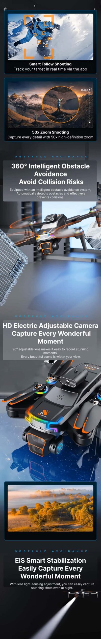 New JS39 Drone Aerial Photography Drone foldable drone desc. 2 1 scaled