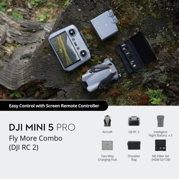 DJI Mini 5 Pro RC2 FLy More combo 2